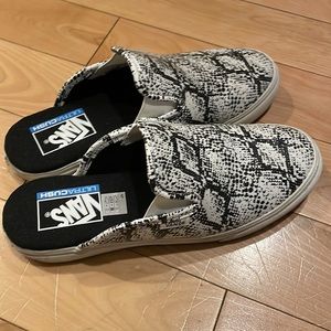 Vans Mule SF 7.5M Snake/Marshmallow *no box*